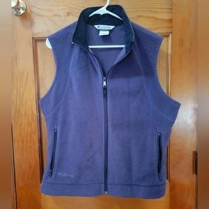 Columbia Fleece Vest | Size XL |Purple
